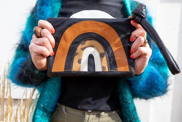 Abundance Clutch Pastel Rainbow