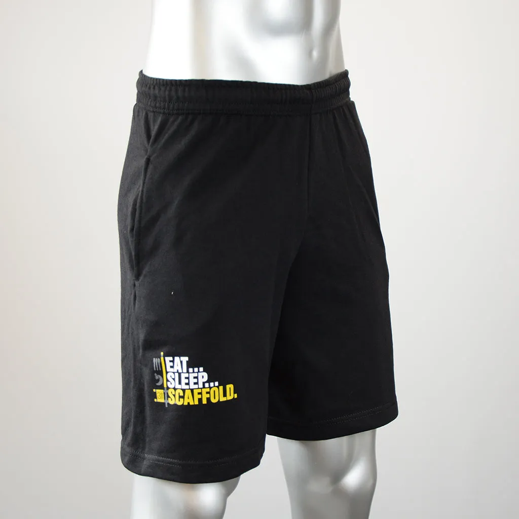 BIGBEN® Eat, Sleep, Scaffold Jogger Shorts