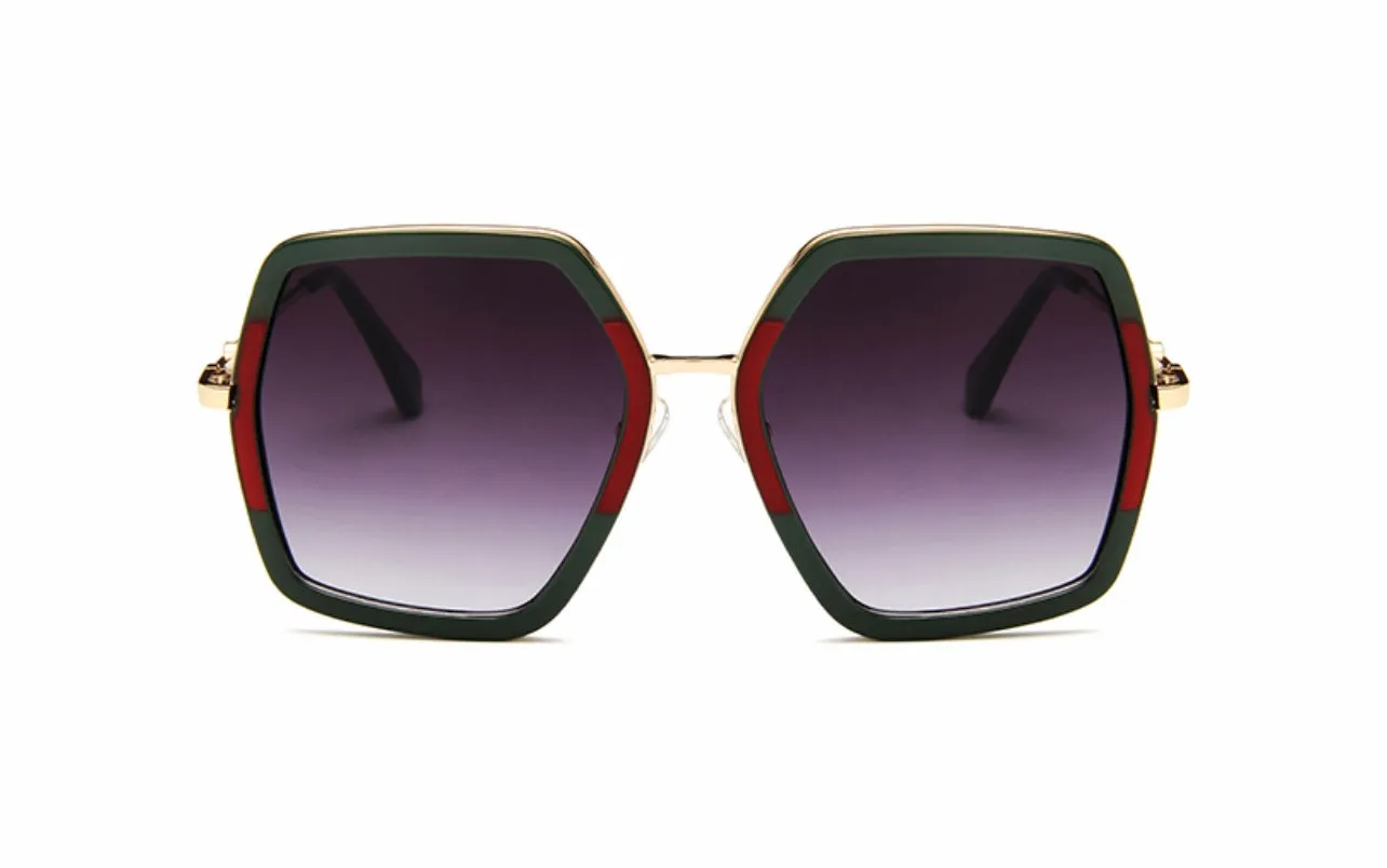 Oversized Women's Square Sunglasses